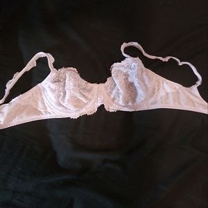 Dusty powder blue bra with crystals